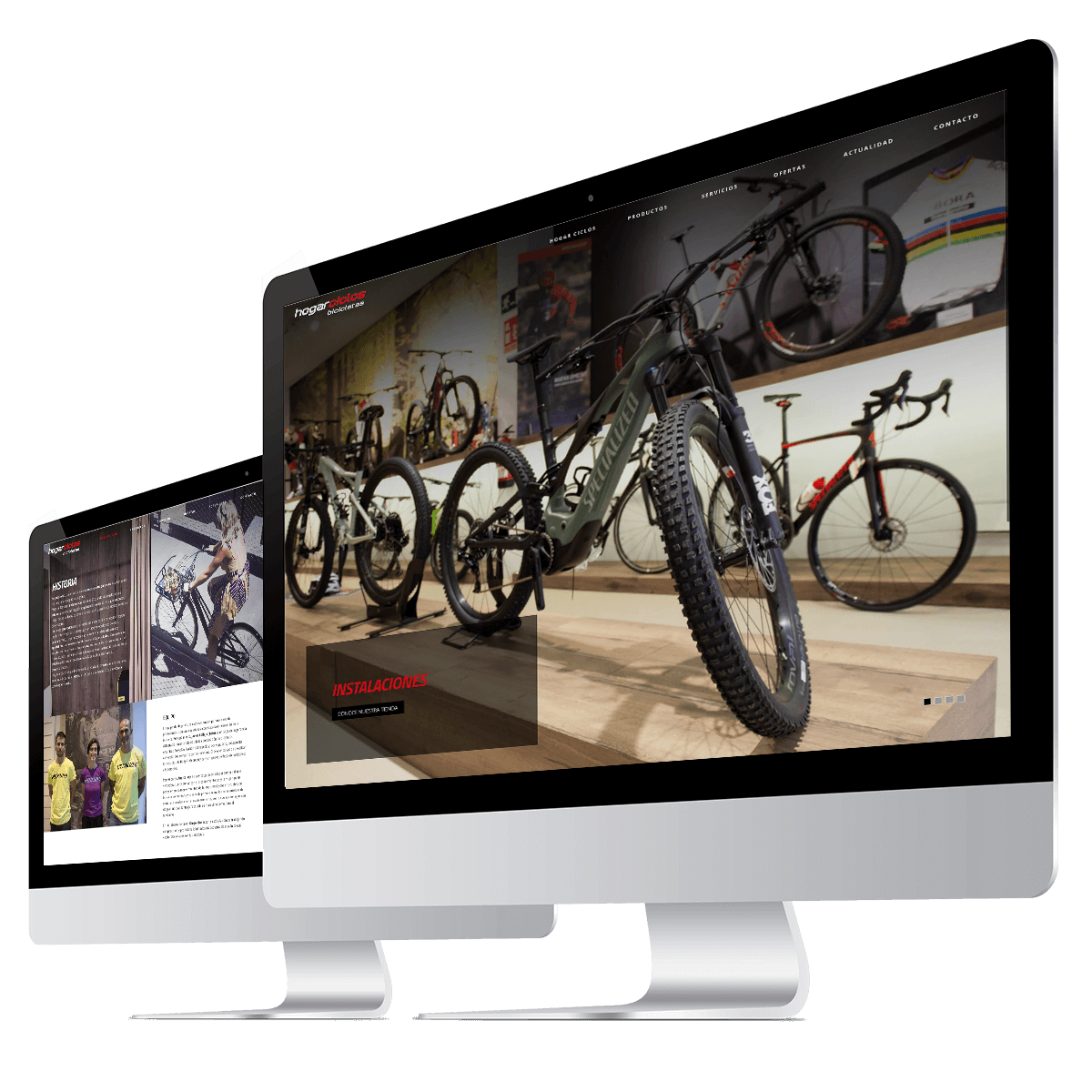 Diseño web para Hogar Ciclos Bicicletas en Logroño